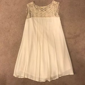 Altar’d State Cream Crochet Dress